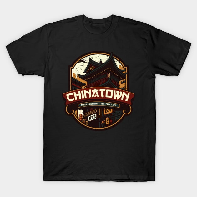 Chinatown T-Shirt by DesignedbyWizards